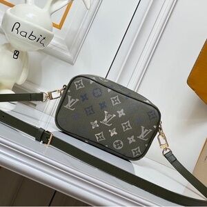 Louis Vuitton Olive Monogram Mini Crossbody with Gold Hardware